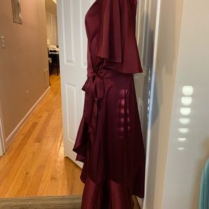 Soprano Dresses - Cabernet colored wrap dress Soprano Dresses - Cabernet colored wrap dress
